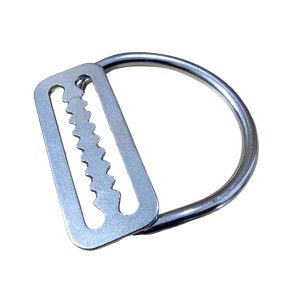 Weight Belt Keeper With D-Ring
