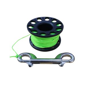 SCUBAGEAR Finger Spool Reel With Double End Clip 15 M