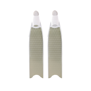 Long Fins Fiberglass Laser Water Cube Clear - Freediving & Spearfishing