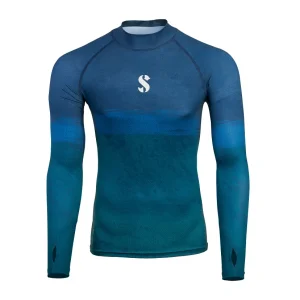 SCUBAPRO UPF 50 T-Flex Rash Guard, Long Sleeve, Men