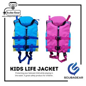 SCUBAGEAR Life Jacket Kids - Jaket Pelampung Anak & Rompi Pelampung